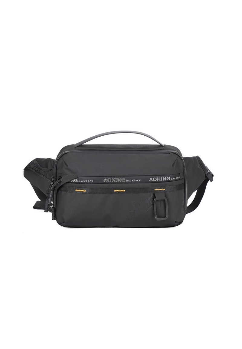 AOKING Fashion Crossbody Bag SY4071 black - Messenger Bags & Sling Bags - Other Materials Black