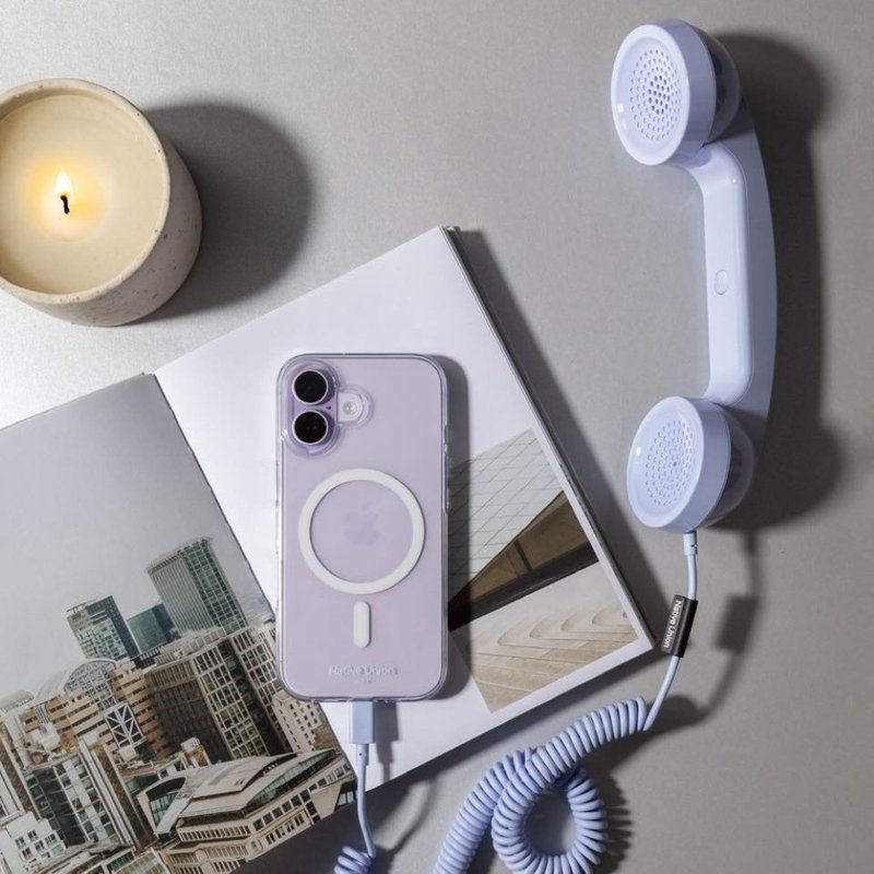 Native Union | POP Phone - Azur - แกดเจ็ต - วัสดุอีโค สีม่วง