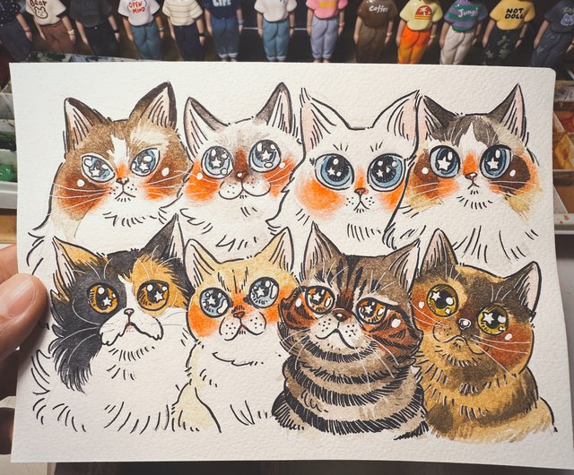 手描き版】自分だけのかわいいキャラクターイラストやカップルポート