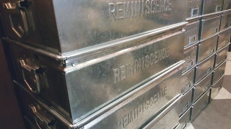 REMINISCENCE 小號 懷舊收藏箱 - 擺飾/家飾品 - 其他金屬 灰色