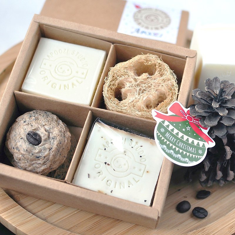Christmas handmade soap gift box - Soap - Other Materials Multicolor