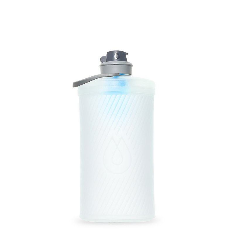 【HydraPak】Flux+ 1.5L 軟式水壺 過濾器 - 露營用品 - 其他材質 白色