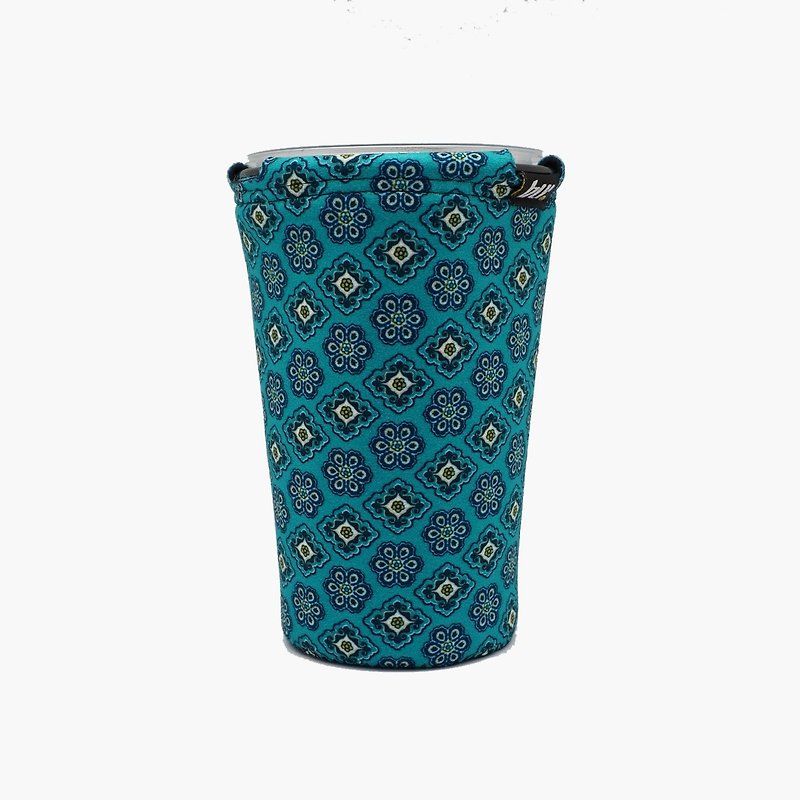 BLR Drink caddy  Dot Blue  WD135 - Beverage Holders & Bags - Polyester Green
