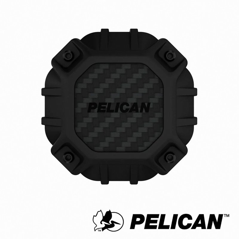 Pelican Marine AirTag Waterproof Adhesive Case - Black - Phone Accessories - Plastic Black