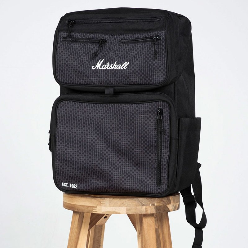 Underground Rucksack Backpack - กระเป๋าเป้สะพายหลัง - วัสดุอื่นๆ สีดำ