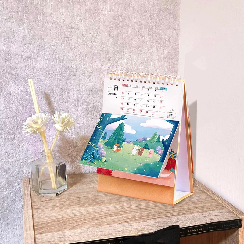 2025 Elf Desk Calendar - Calendars - Paper Multicolor