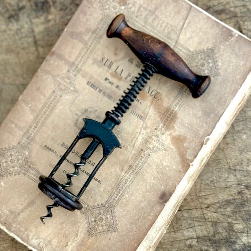 フランスアンティーク ハンドモチーフ 手の形 栓抜き ボトルオープナー フランスアンティーク ハンドモチーフ 手の形 栓抜き ボトル