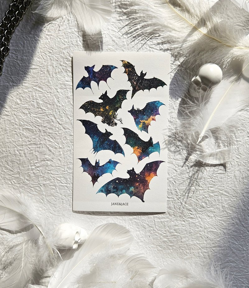 dream bat sticker - Stickers - Paper Multicolor