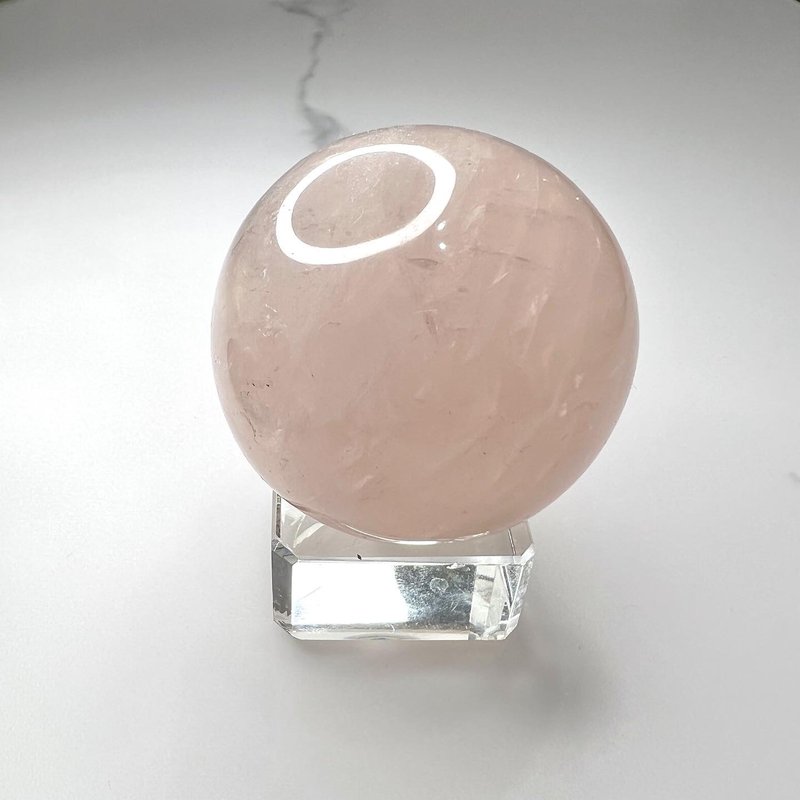 粉晶球 | 水晶 | 水晶球 | 水晶擺件 - 擺飾/家飾品 - 水晶 粉紅色