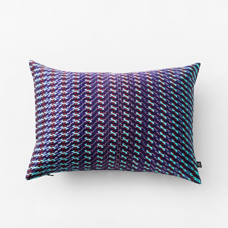 CITY LIGHT RECTANGLE CUSHION - Pillows & Cushions - Cotton & Hemp Purple