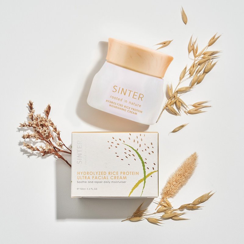 【SINTER Yanxi】Crystal Rice Revitalizing Essence Cream 50g - ครีมบำรุงหน้า - วัสดุอื่นๆ ขาว