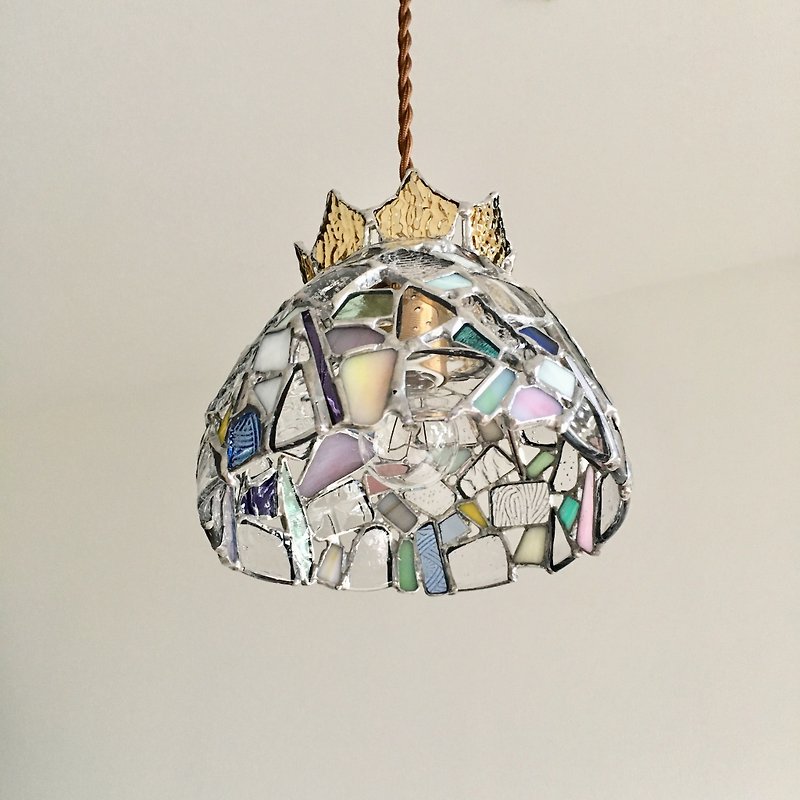 Pendant Light Jewel Knight Clear Glass Bay View - Lighting - Glass Transparent