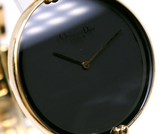 クリスチャンディオール バギラ 腕時計 ウォッチ クォーツ 黒文字盤