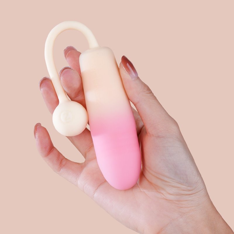 Zemalia 探覓【伸縮版】手機智能遙控 雙頭震蛋 - 情趣用品 - 矽膠 