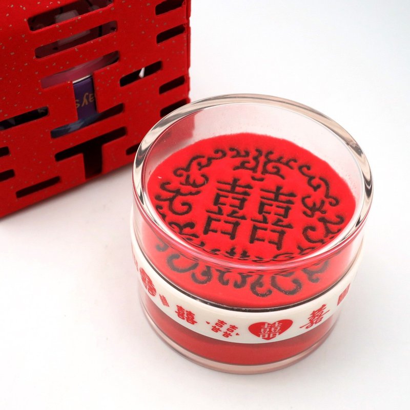 【療癒禮物】雙喜沙漏/圓滿雙喜/情人節.婚禮小物 - 擺飾/家飾品 - 壓克力 