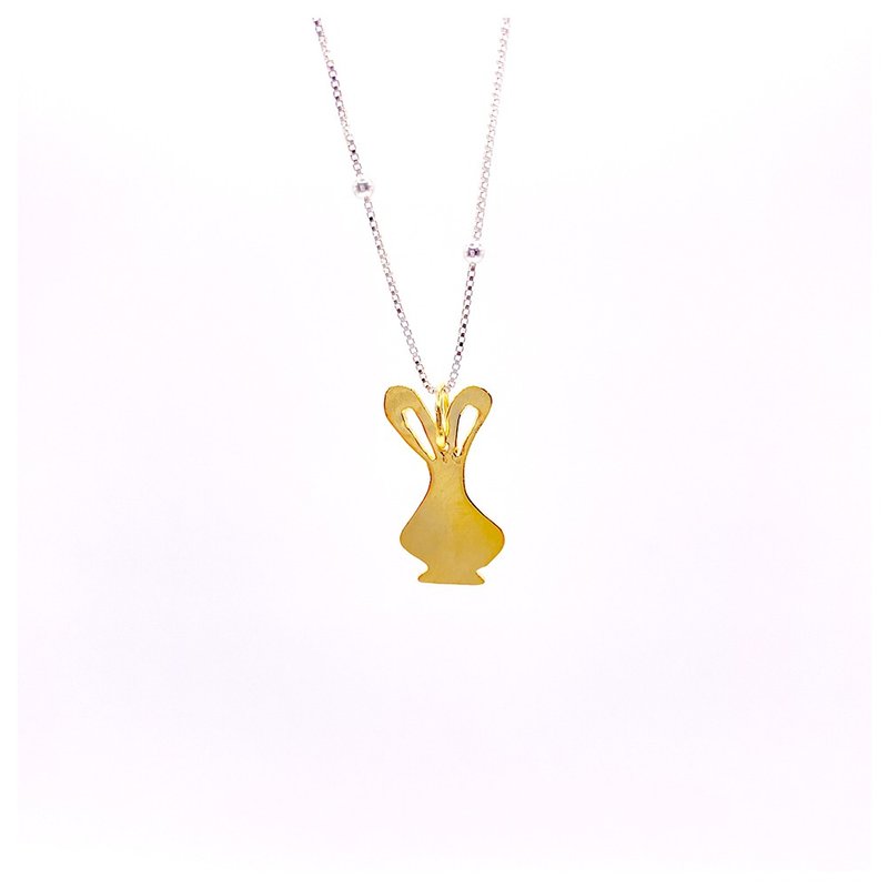 bunny - Necklaces - Silver Gold