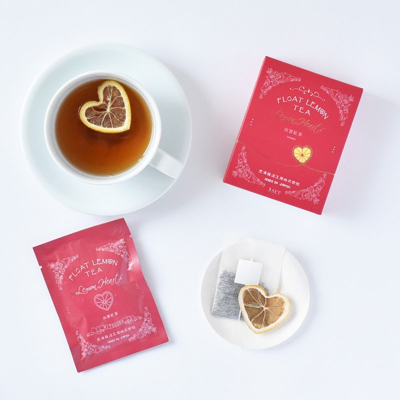 FLT Lemon Heart Izumo (black tea with heart-shaped dried lemon) - ชา - อาหารสด 