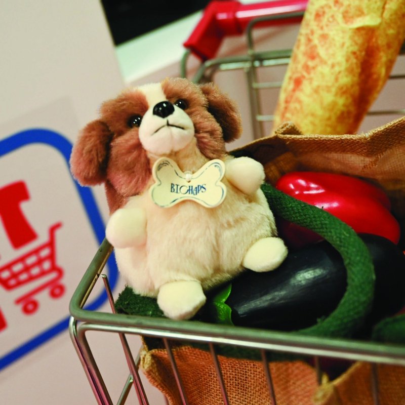 可卡犬ECO填充玩偶-喬伊 12cm - 公仔/玩偶 - 其他人造纖維 咖啡色