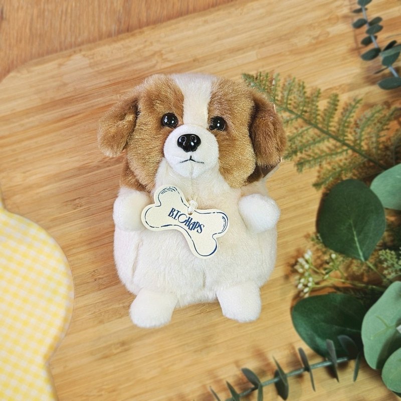 可卡犬ECO填充玩偶-喬伊 12cm - 公仔/玩偶 - 其他人造纖維 咖啡色