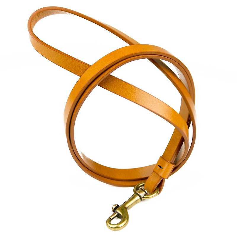 alto Leather Neck Strap – Caramel - Lanyards & Straps - Genuine Leather Orange