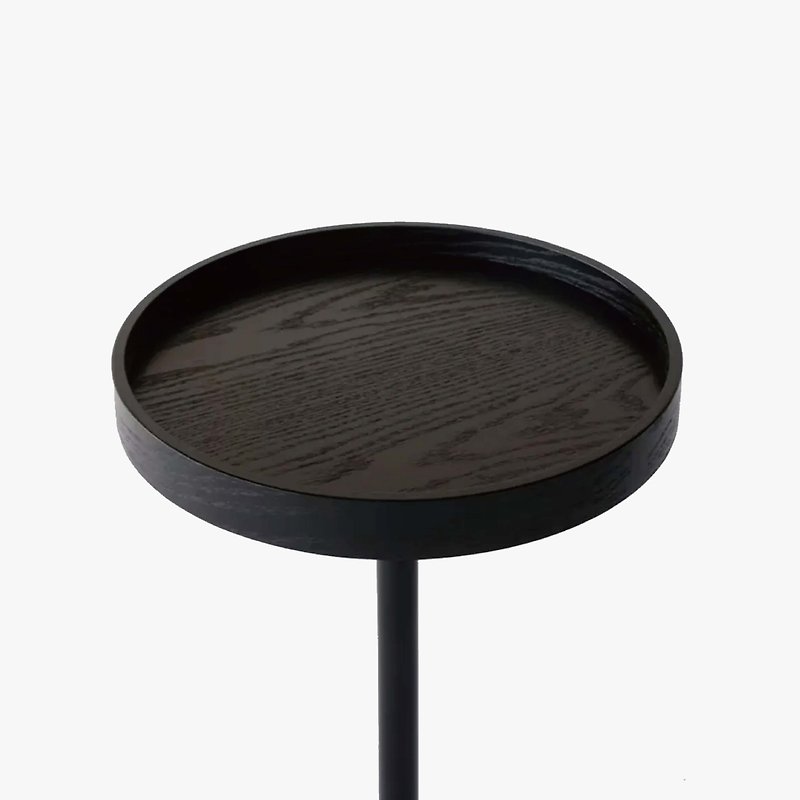 Juran Home | Haofun loose round side table (mist black) - Other Furniture - Wood Black