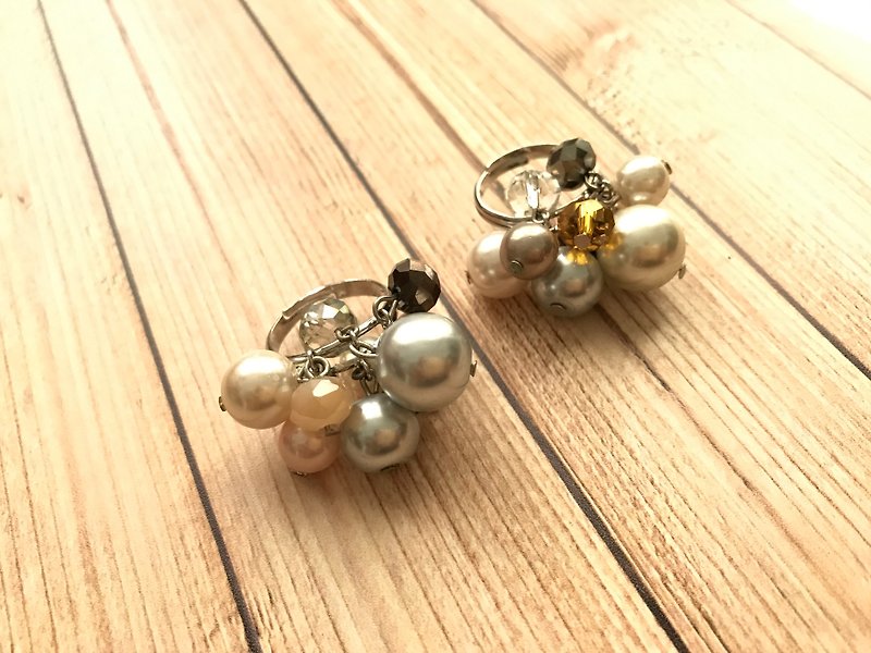 Thailand Motta Design-Gorgeous Beaded Ring - General Rings - Other Materials White