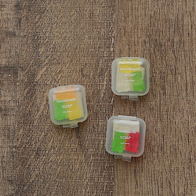 Gummy bear shaped handmade soap [pack of three] - สบู่ - สารสกัดไม้ก๊อก 