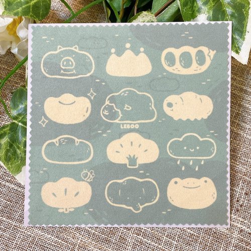 LEBOO Design 萬用擦拭布/眼鏡布-小羊隱身術