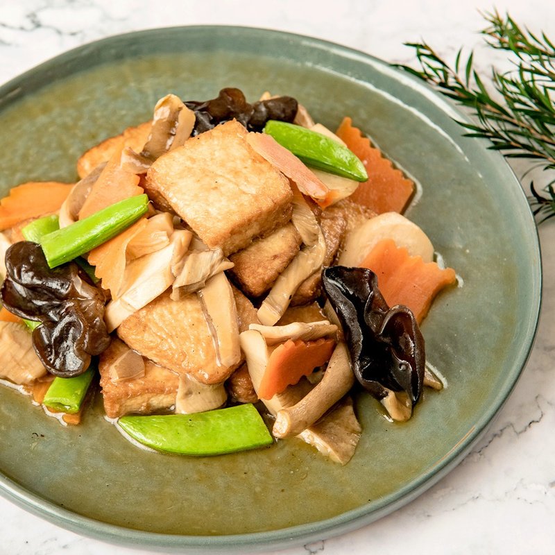 【Xianghe Vegetable Food】Braised Tofu (400g) Vegetarian - เครื่องปรุงรสสำเร็จรูป - วัสดุอื่นๆ 