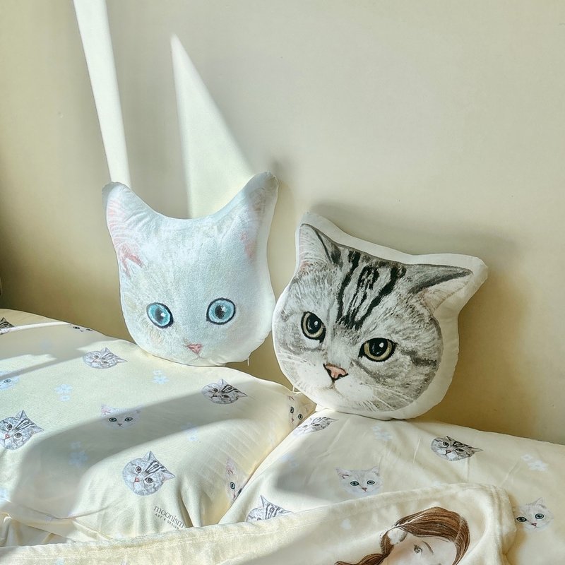 加購 moonismpets客製寵物抱枕 Cushion - 客製化寵物商品 - 棉．麻 