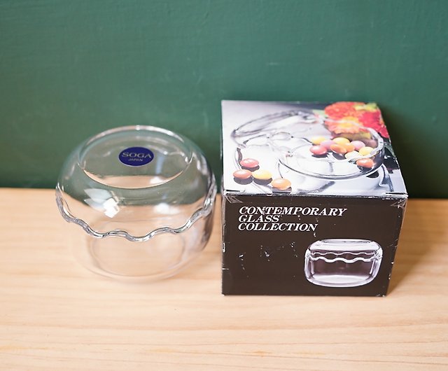 Arctic second-hand groceries] New SOGA glass box candy box jewelry box in  stock - Shop arcticsecondhandshop Bowls - Pinkoi