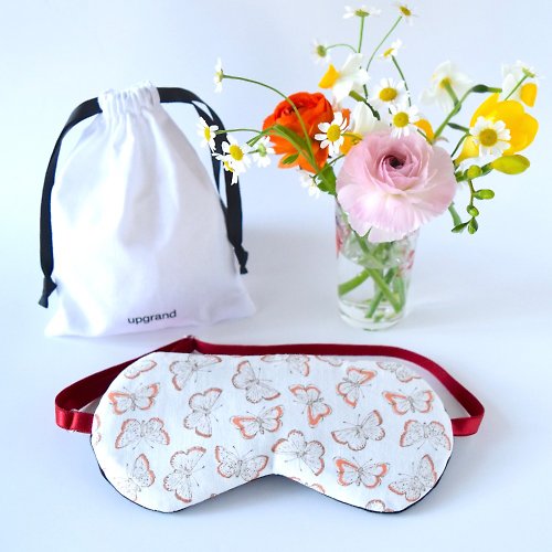 日本眼罩專賣店 upgrand 日本眼罩 Butterfly 眼罩 | 有附收納袋 | 生日禮物