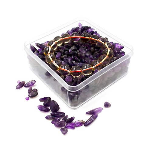 正佳珠寶 Gemsrich Jewelry 【正佳珠寶】紫水晶 消磁淨化水晶方盒