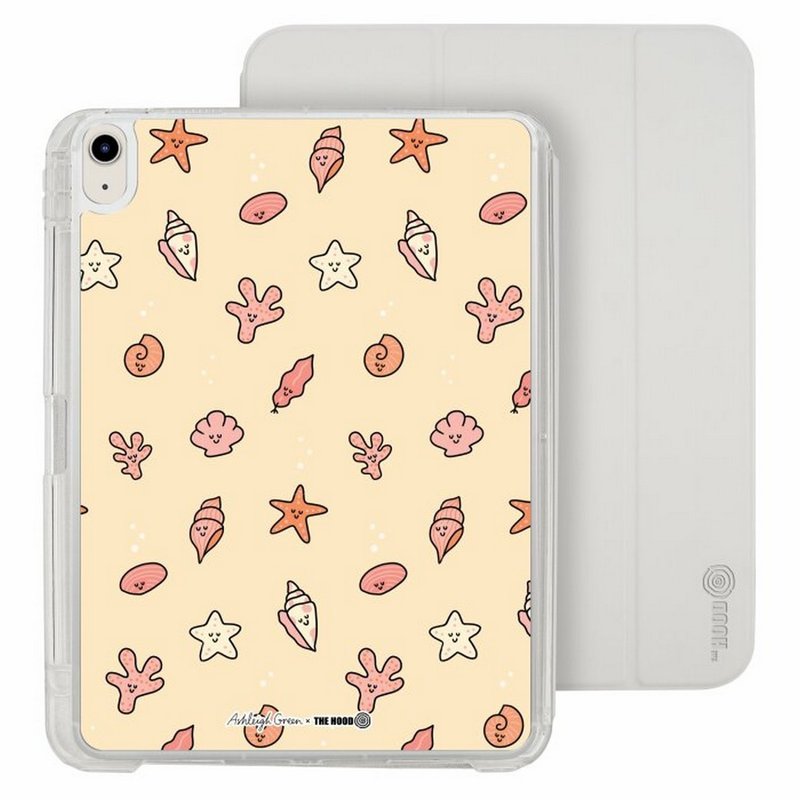 Happy Shells  iPad Air /Pro 2024mini7可拆式防摔透明 實色摺套 - 平板/電腦保護殼/保護貼 - 塑膠 多色