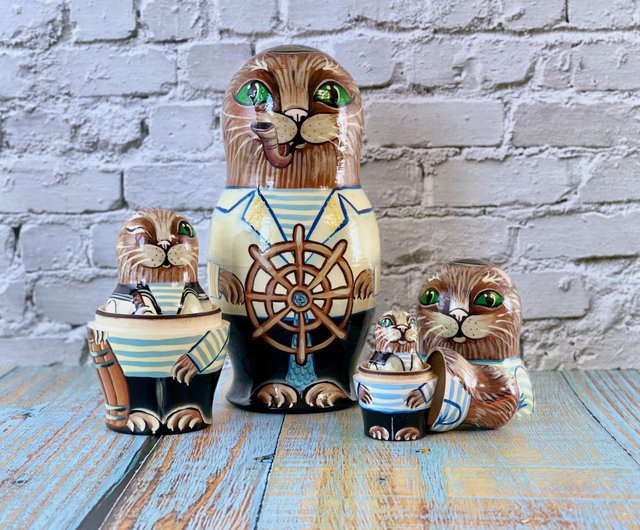 cat nesting dolls