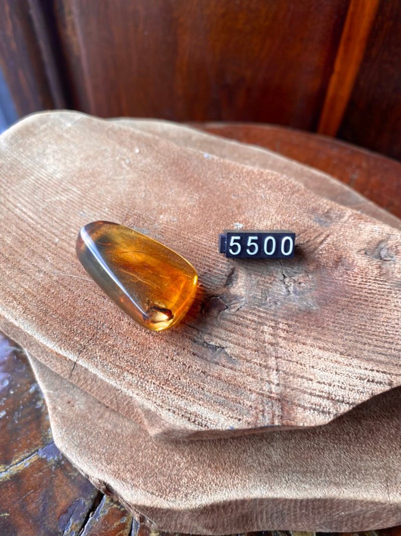 Time series Mexican natural insect amber 3g - สร้อยคอ - เครื่องประดับพลอย สีเหลือง