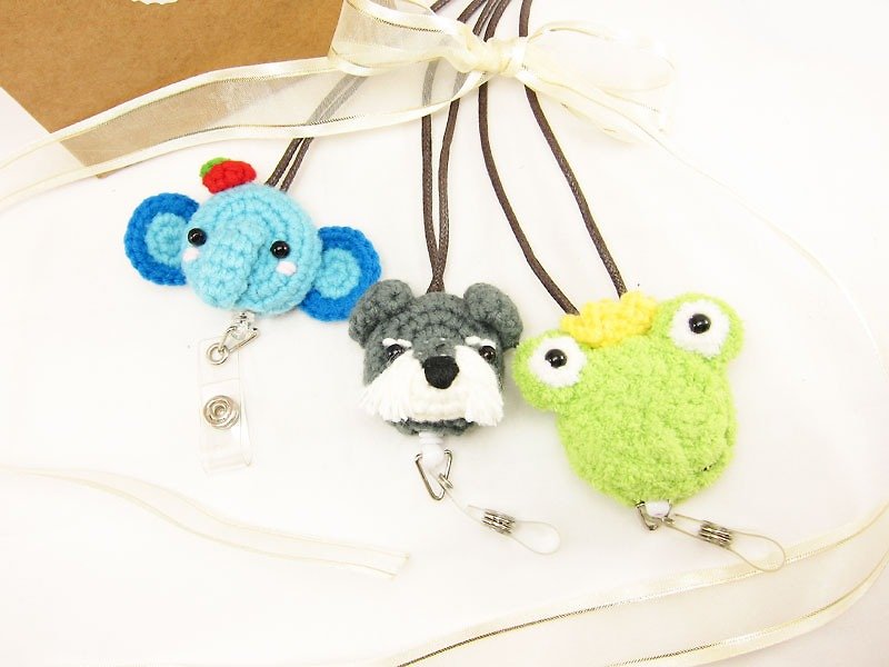 【Lucky bag】 Telescopic ticket holder Christmas - ID & Badge Holders - Polyester Multicolor