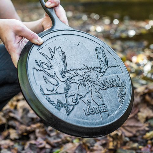 American LODGE Wildlife Series American Cast Iron Camping Frying Pan (Wild  Duck)-22cm - Shop LODGE Pots & Pans - Pinkoi