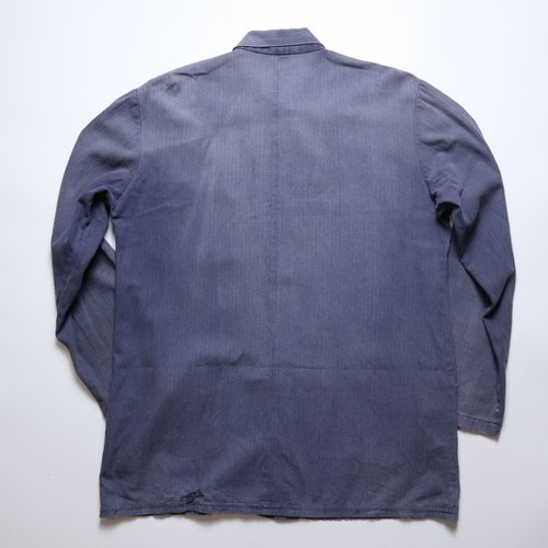 70s herringbone French work jacket 鬼fade 70s herringbone French work jacket 鬼fade VINTAGE FRENCH