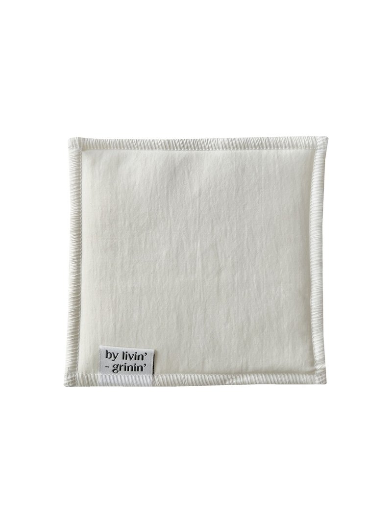 padding coaster_ivory - Coasters - Cotton & Hemp 