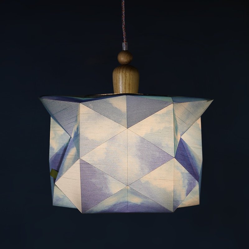 deLight Pendant Lamp 9 / Handmade / Origami / Award Winning Product - Lighting - Silk 