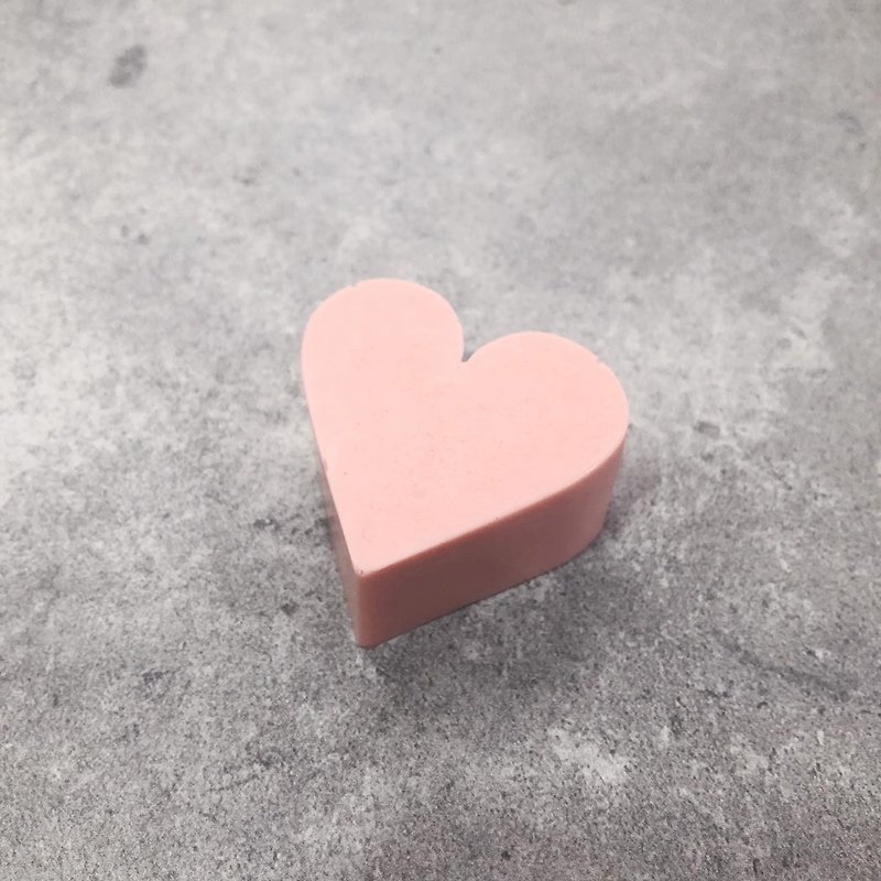English alphabet handmade soap - rose geranium love pink - Soap - Other Materials Pink