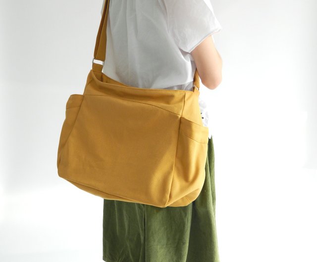 Mustard cheap messenger bag