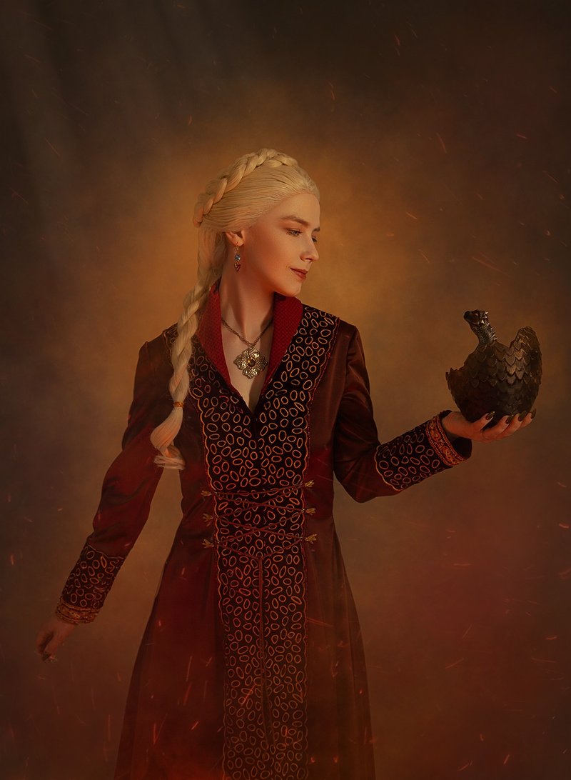 Rhaenyra Targaryen dress - inspired by House of the Dragon - Made to order - 禮服/小禮服 - 聚酯纖維 紫色