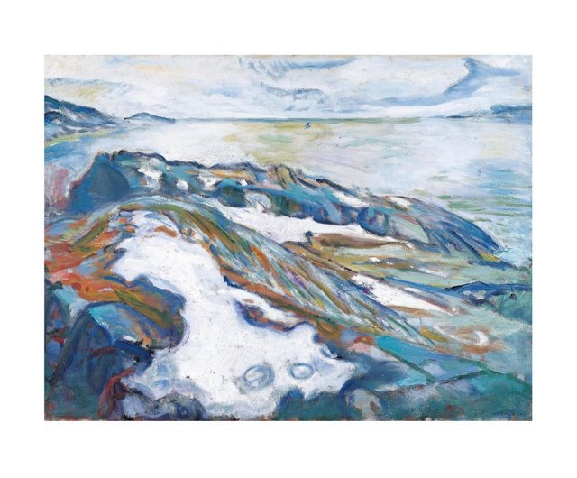 壁掛けアート】エドヴァルド・ムンク | Winter landschaft (冬
