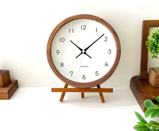 KATOMOKU Muku clock 19 S-size ウォールナット km-130WA