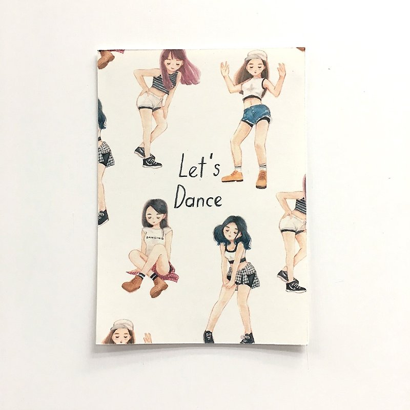 Postcards / let'sDance - Cards & Postcards - Paper White