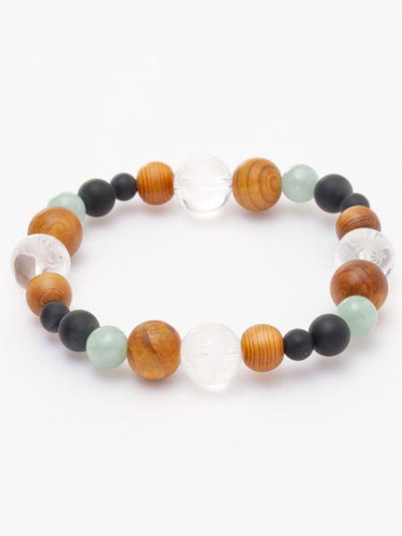 YAKUSUGI, Four Gods Crystal, Jade Bracelet - 手鍊/手環 - 其他材質 
