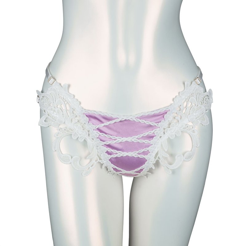 Eden Thong - Women's Underwear - Other Materials Pink