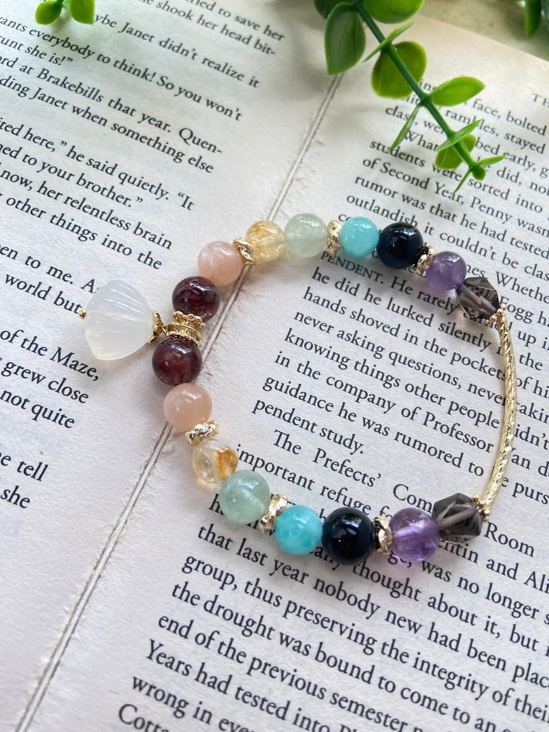 七脈輪2號 - 手鍊/手環 - 半寶石 多色